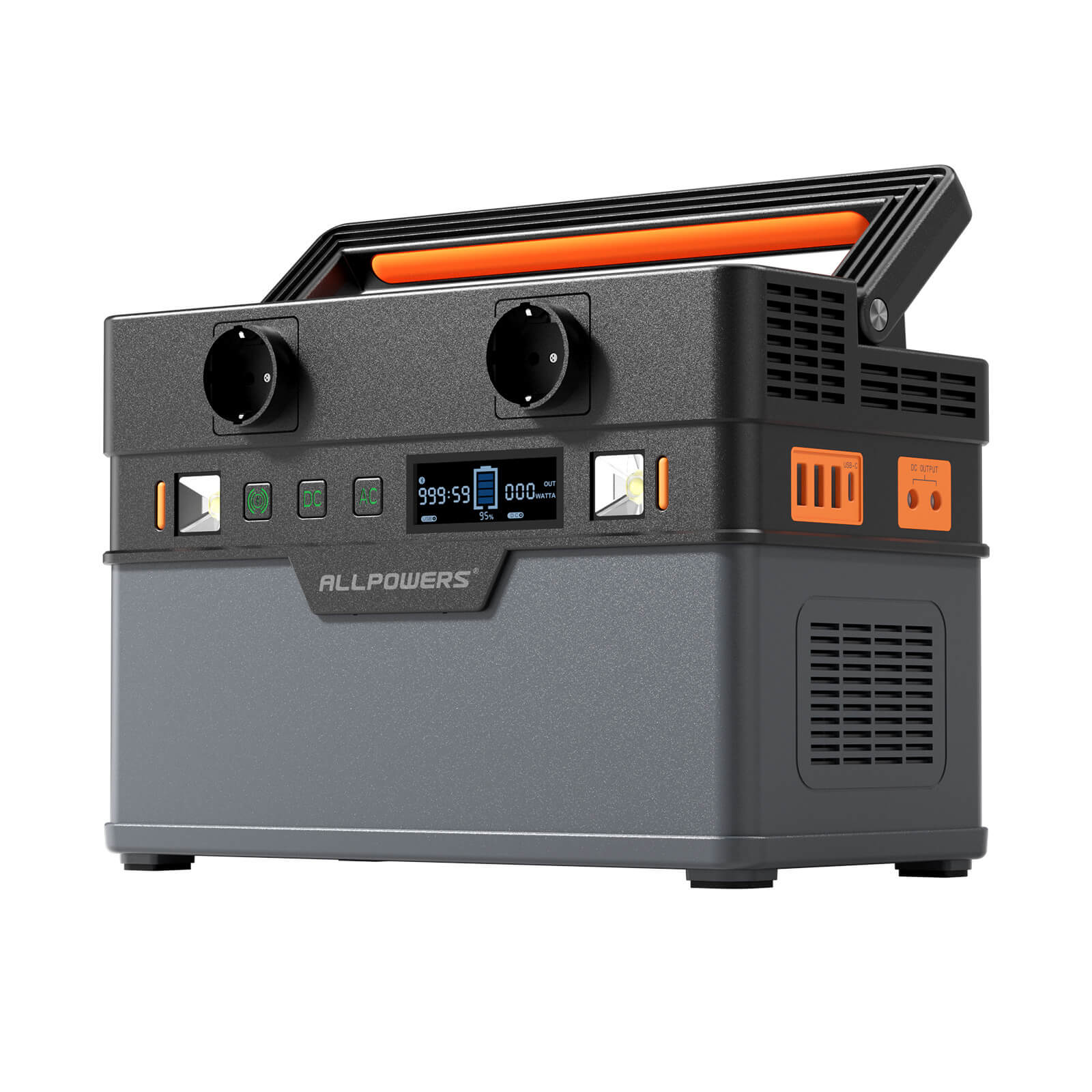 ALLPOWERS S700 Tragbares Powerstation | 700W 606Wh